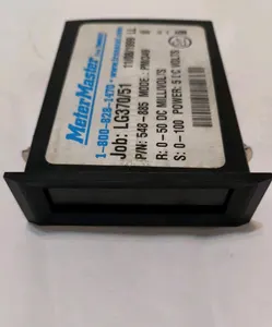 Piper 548-885 Metermaster Ampmeter Yel Display (1124-133) As Removed 1999